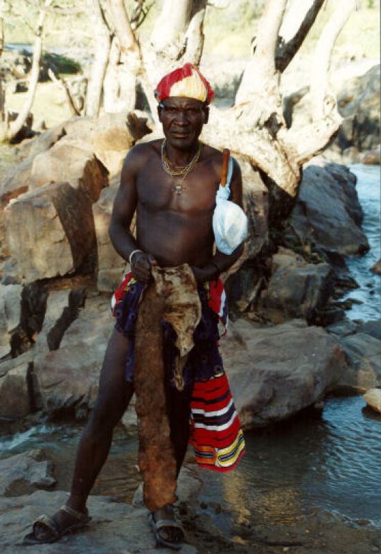 Mann aus Angola